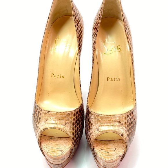 Christian Louboutin Altadama 140 Watersnake 36 - Picture 6 of 9